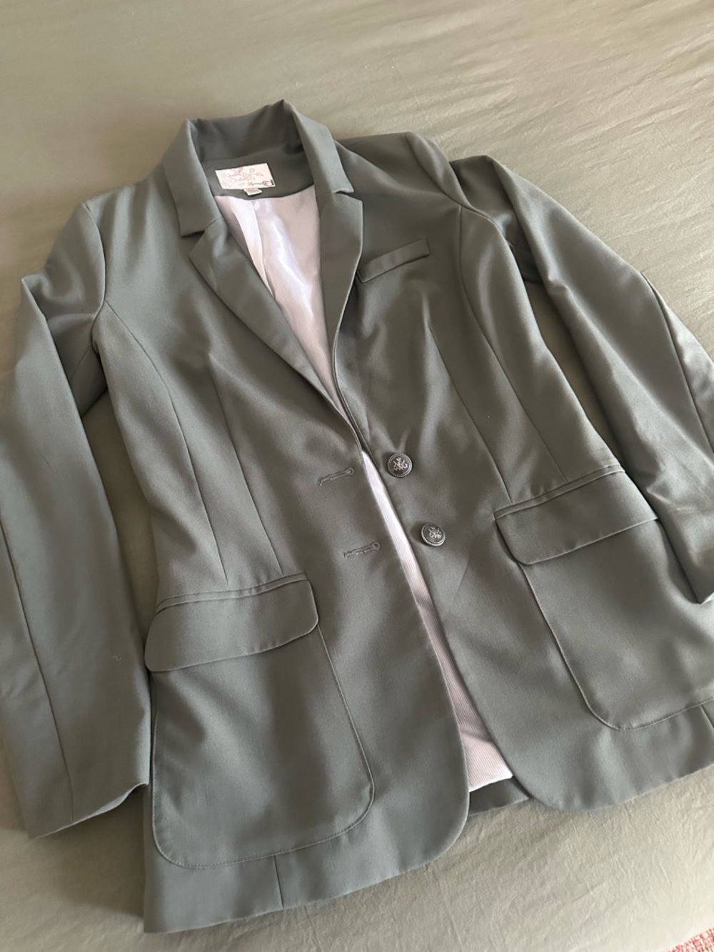 Dynamite Olive Green Tailored Blazer Jacket
